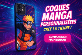 coque manga personnalisée
