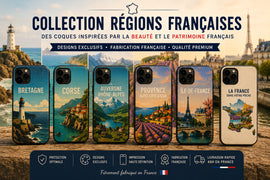 Coques Régions Françaises : découvrez des designs inspirés du patrimoine et des paysages de France