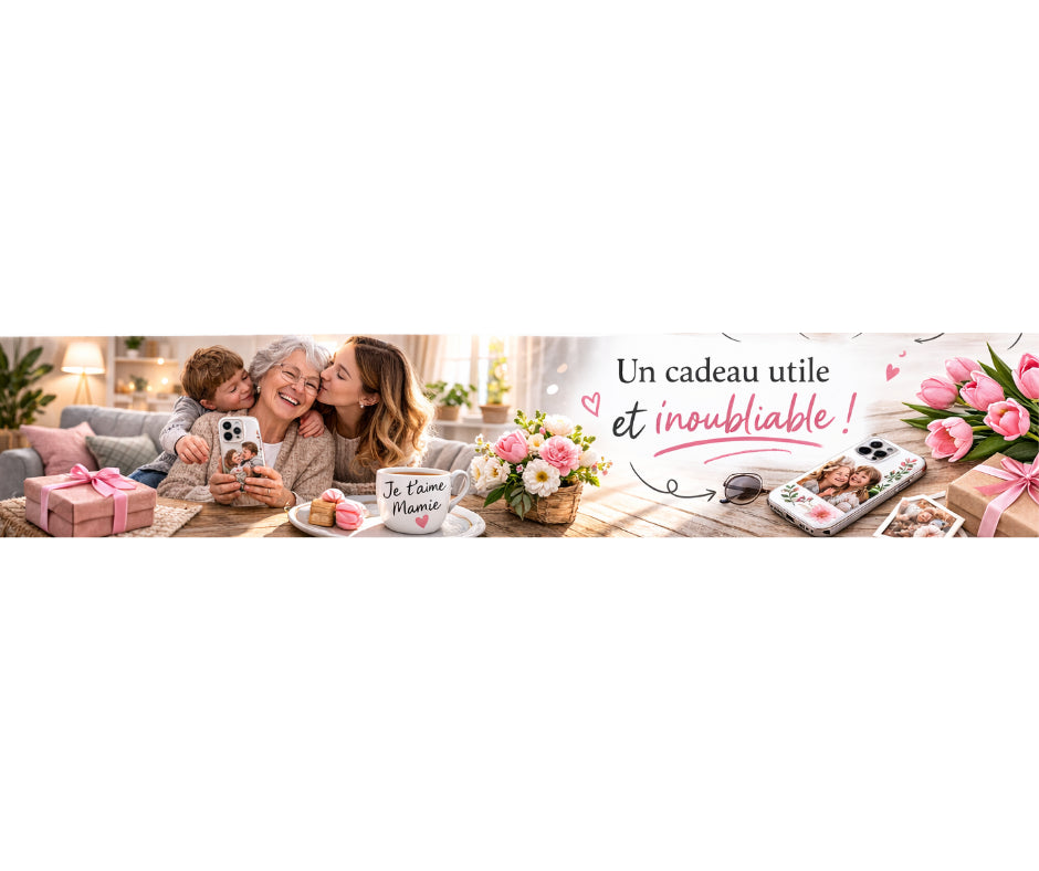 Fête des grands-mères : idée cadeau personnalisé touchant et original
