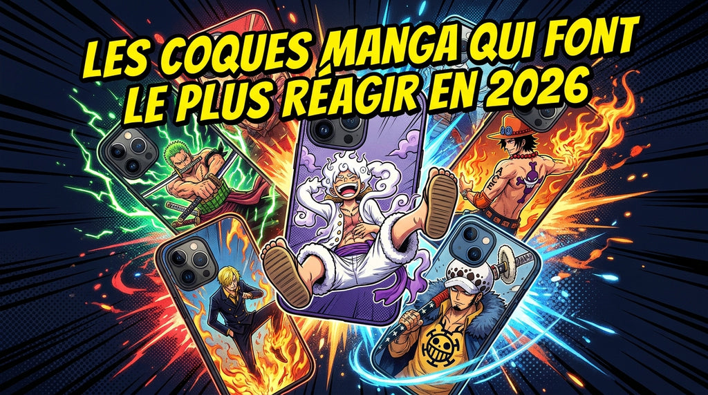 Les coques manga One Piece qui font le plus réagir en 2026 - MaCoquePerso