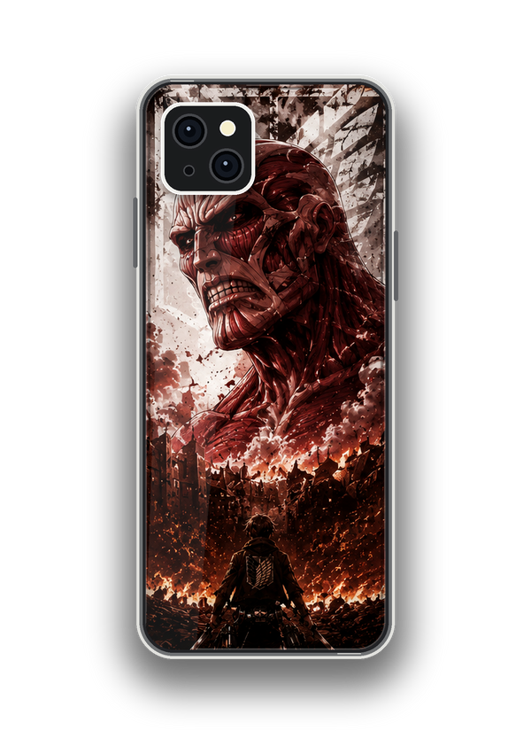Coque Titan Colossal Mur de Feu | iPhone, Samsung