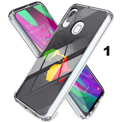 Coque antichocs Samsung A40 Motifs Afriq