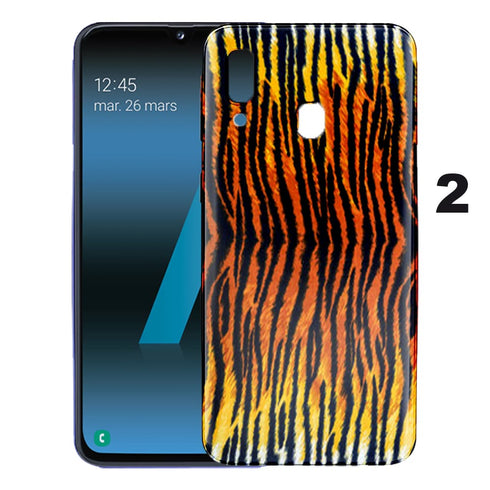 Ethnique | Coque pour Samsung a40 Motif Africain | Silicone, Verre Trempé , Tpu, Antichocs | Housse protection Souple MaCoquePerso