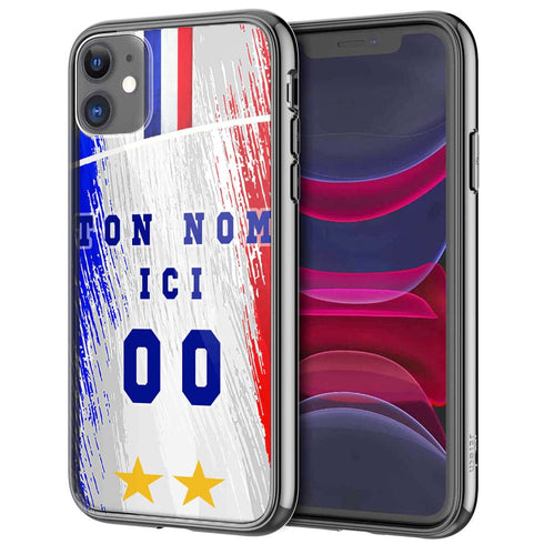 Coque iPhone 12 Allez les Bleus champion du Monde