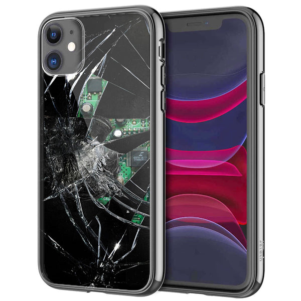 Coque iPhone 12 Ecran Cassé