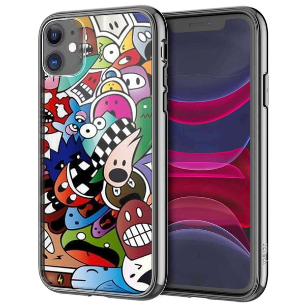 Coque iPhone 12 ça Cartoon