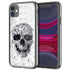 Coque iPhone 12 doodle skull