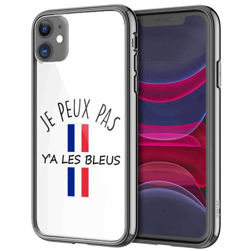 Coque iPhone 12 sport y a les bleus