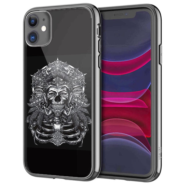 Coque iPhone 12 Skull King