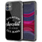 Coque iPhone 13 Attention le Chocolat fait retrecir les Jeans - Plexi, IPHONE 13 PRO