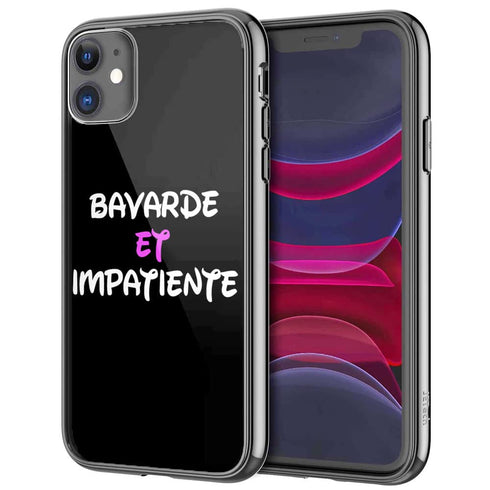 Coque iPhone 13 Bavarde et Impatiente - IPHONE 13, Plexi