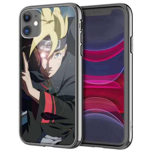 Coque iPhone 13 Boruto Jougan