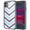 Coque pour iPhone 13 Chevrons Azteque Violet