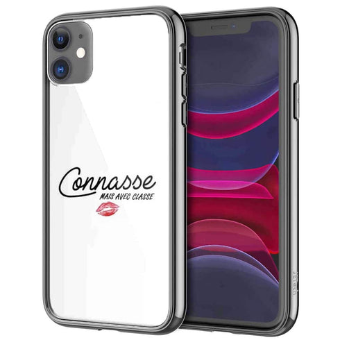 Coque iPhone 13 Connasse Avec Classe - IPHONE 13, Plexi