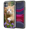 Coque iPhone 13 Flowery Garden Lovely and enchanting cat