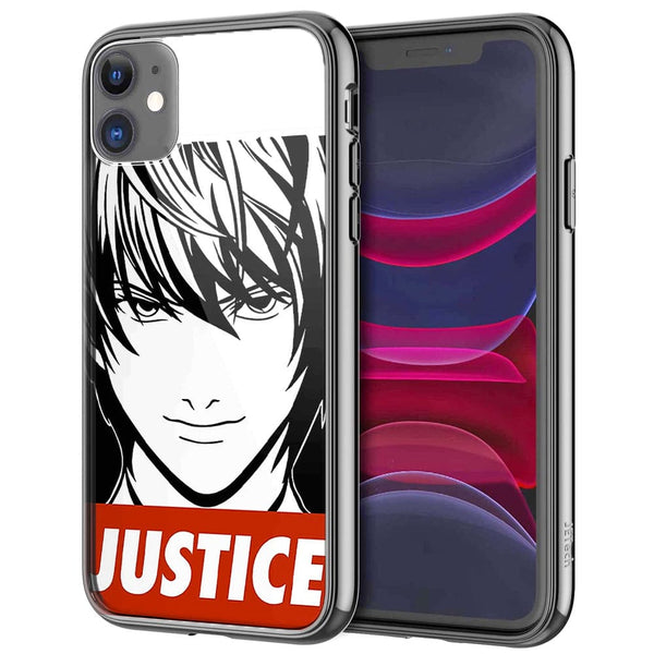 Coque iPhone 13 Death Note Justice - Plexi, IPHONE 13 PRO MAX