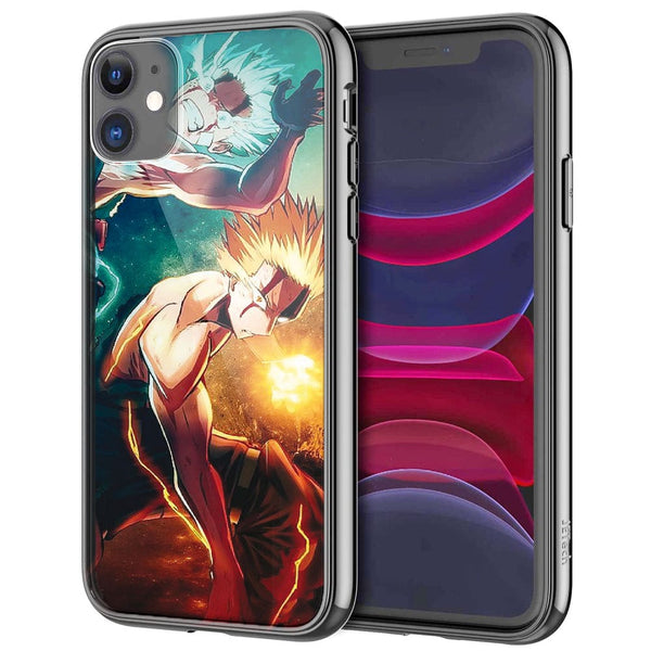 Coque iPhone 13 Deku Kacchan My Hero Academia