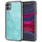 Coque pour iPhone 13 Agate Diams Bleu