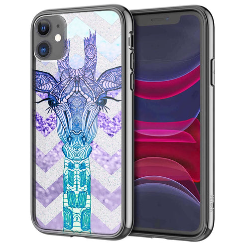 Coque iPhone 13 Glitter Girafe | Style Africain