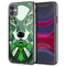 Coque iPhone 13 Loup Vert Azteque - IPHONE 13 PRO, Plexi