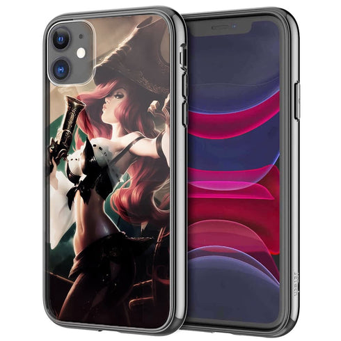 Coque iPhone 13 Manga Girl Pirate