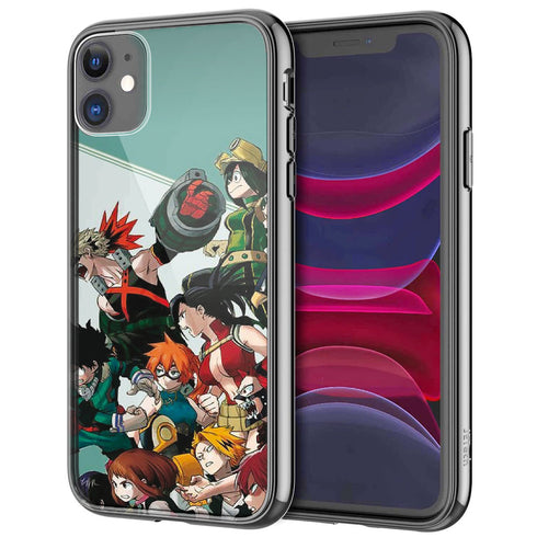 Coque iPhone 13 My Hero Academia fight Adn
