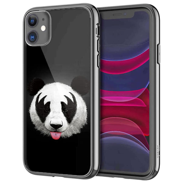Coque iPhone 13 Panda Punk - Plexi, IPHONE 13