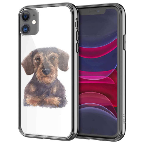 Coque iPhone 13 Regard Teckel