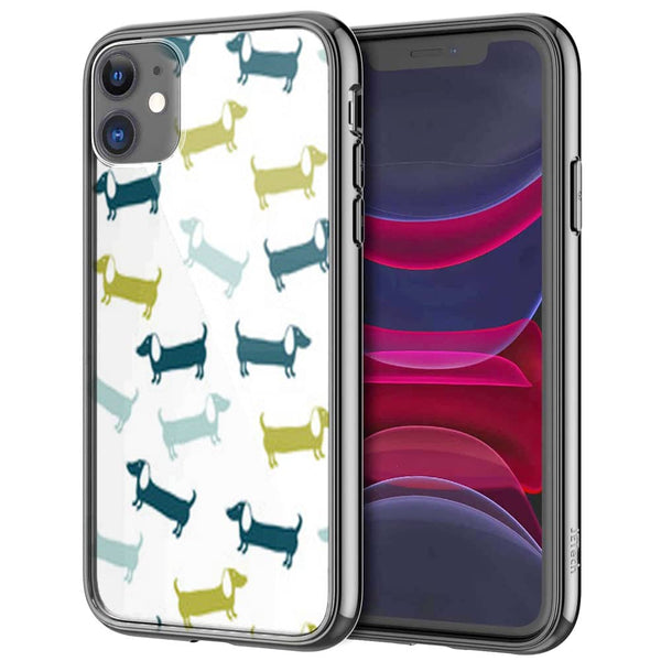 Coque iPhone 13 Teckel Folies