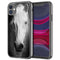 Coque iPhone 13 Tete de Cheval Noir et Blanc