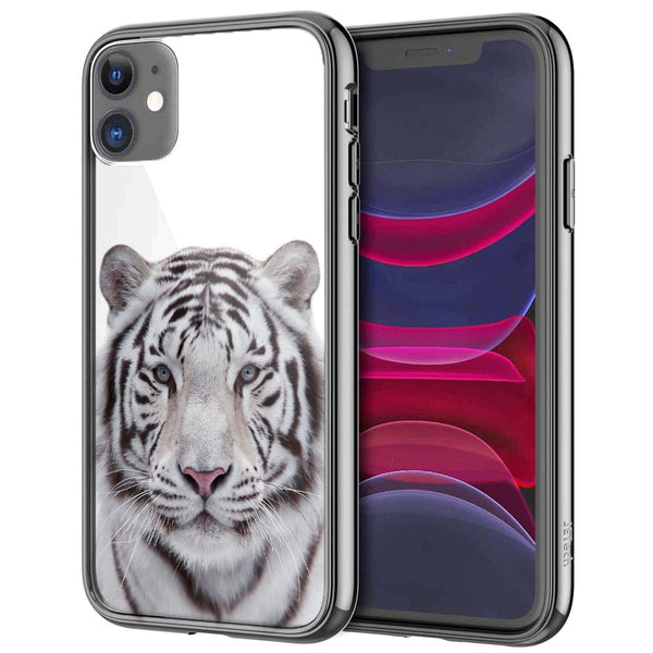 Coque iPhone 13 Tigre Blanc