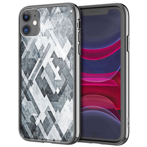 Coque pour iPhone 13 Zig Zag Black - IPHONE 13 PRO, Plexi