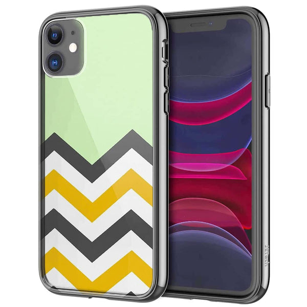 Coque pour iPhone 13 Garden Spring Chevrons
