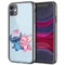 Coque iPhone 13 Stitch angel love heart pink
