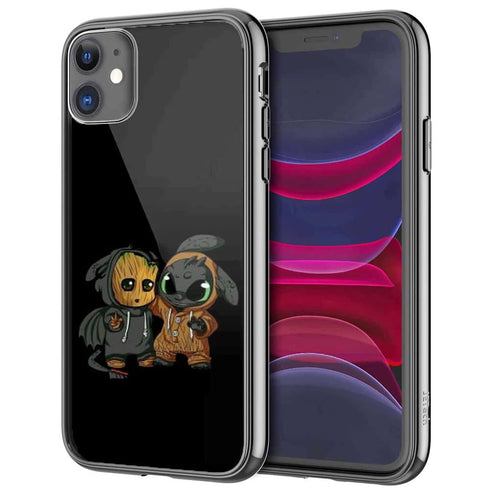 Coque iPhone 13 Stitch x Dragon Krokmou - IPHONE 13 PRO, Plexi