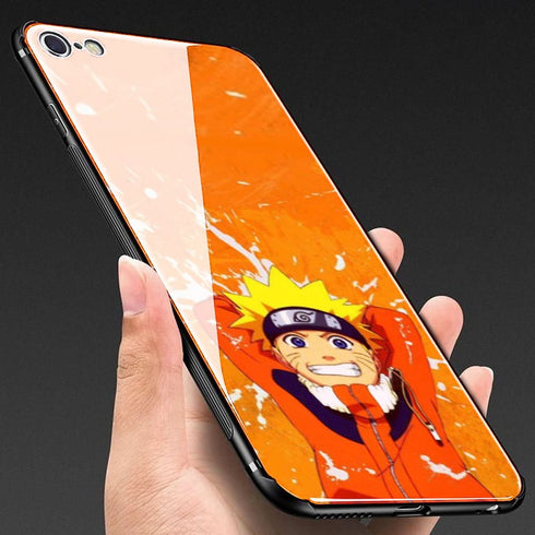 Coque Verre iPhone 7 naruto shippuden mission detente