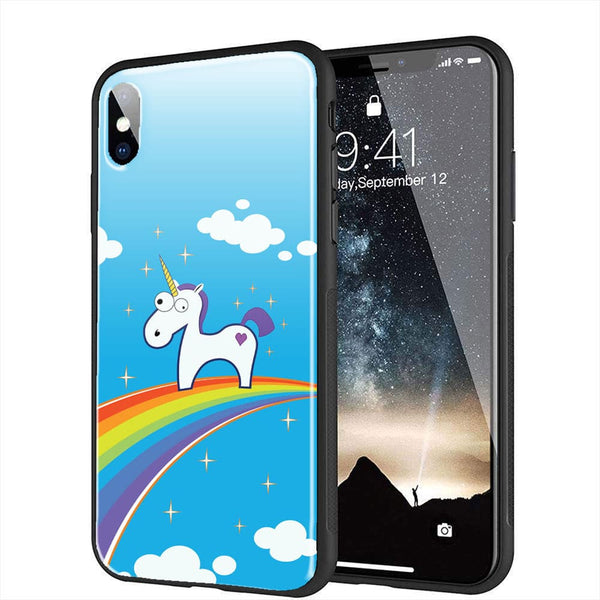 Coque iPhone X, iPhone Xs, iPhone Xs Max en Verre Trempé