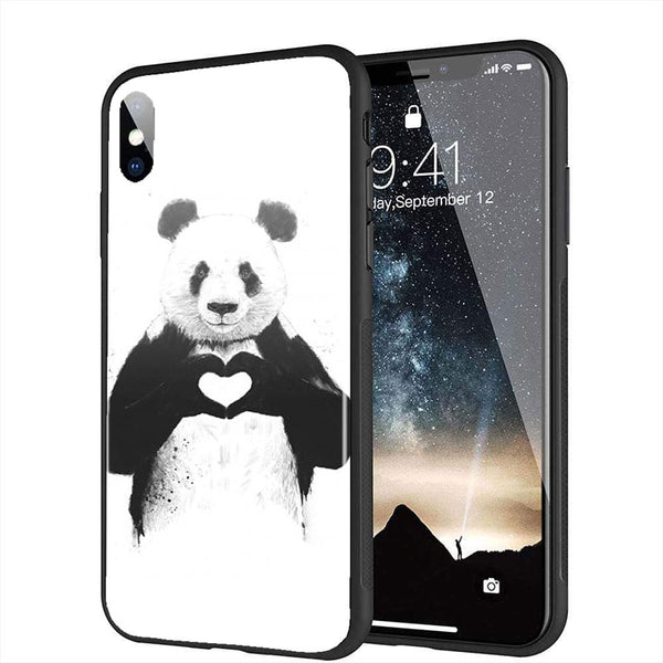Coque iPhone X original panda