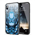 coque iphone xr original verre trempé tigre azteque