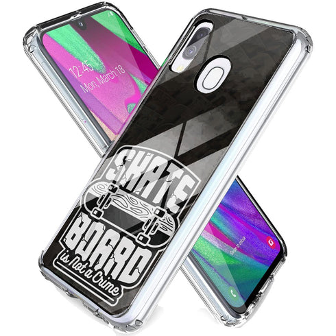 Skate Game is Not a Crime | Coque en Silicone, Verre | Tpu Antichocs | Apple iPhone, Samsung Galaxy, Huawei - MaCoquePerso