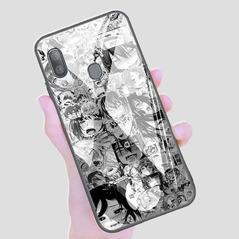 Coque Samsung Galaxy A40 en Verre Trempé de Face