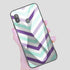 Coque pour Samsung A40 Milka Chevrons - MaCoquePerso
