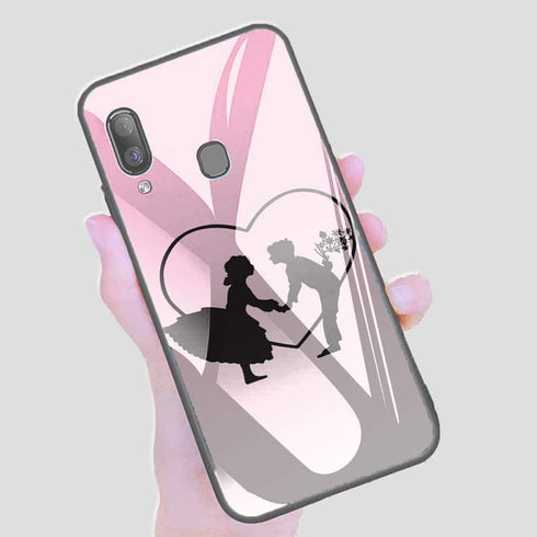 Coque pour Samsung A40 Love Story - MaCoquePerso