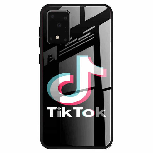 Coque SAMSUNG GALAXY S20 EN VERRE TREMPE Tik Tok