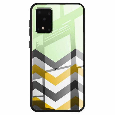 Coque Samsung S20 originale Zig Zag Menthe - MaCoquePerso