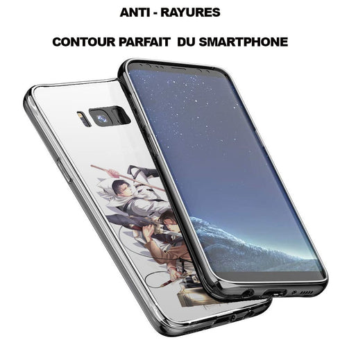 Livai Attack on Titan | Coque iPhone, Samsung Galaxy, Huawei - MaCoquePerso