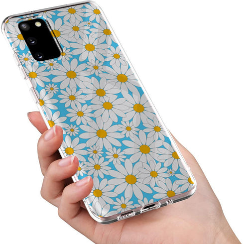 Fleur du Cap | Coque Samsung Galaxy S20 Marguerites | S20+, S20 Ultra, Bumper Tpu Verre Trempé MaCoquePerso