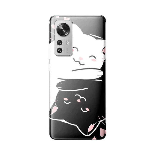 Coque Xiaomi 12 5G Chats Kawaii Yin et Yang