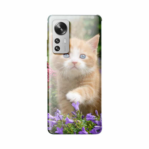 Coque Xiaomi 12 5G Flowery Garden Lovely and enchanting cat