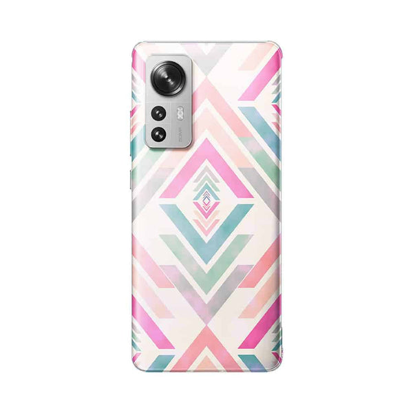 Coque Xiaomi 12 5G Fancy Diams azteque Rose